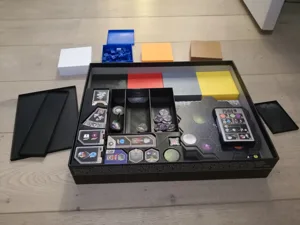 Gaia Project boardgame insert, storage solution