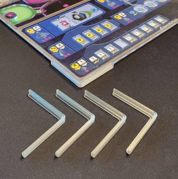 Gaia Project: Corner Frames for Player Mat Acrylic Overlays
