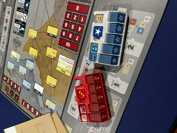 Twilight Struggle Red Sea Board Game Grab 'n Play Organizer Storage Tray