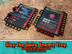 Slay the Spire Enemy Tray