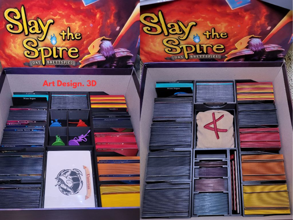 Slay the Spire Boardgame Inlay
