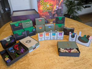 Slay the Spire Board game box insert