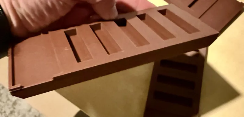 In Bambu Lab PLA Wood - Rosewood