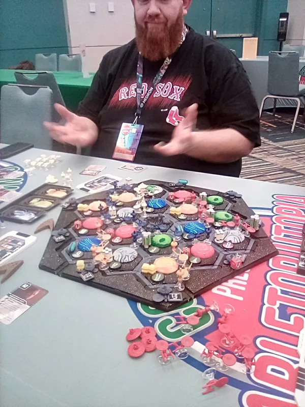 Playing the 3D Star Trek Catan at Tabletop Utopia - April 2026