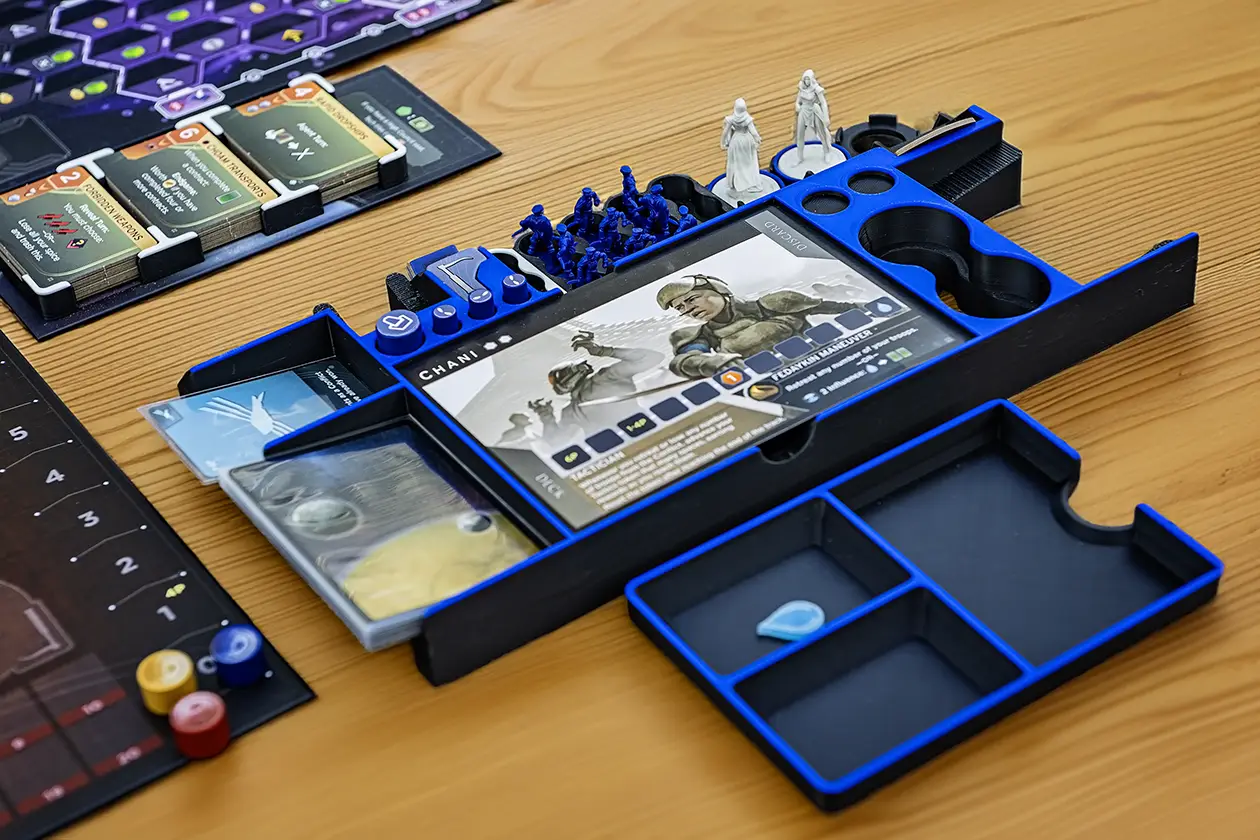 During Game: The Best Dune: Imperium Insert That Holds Absolutely Everything (PlayMode Review)