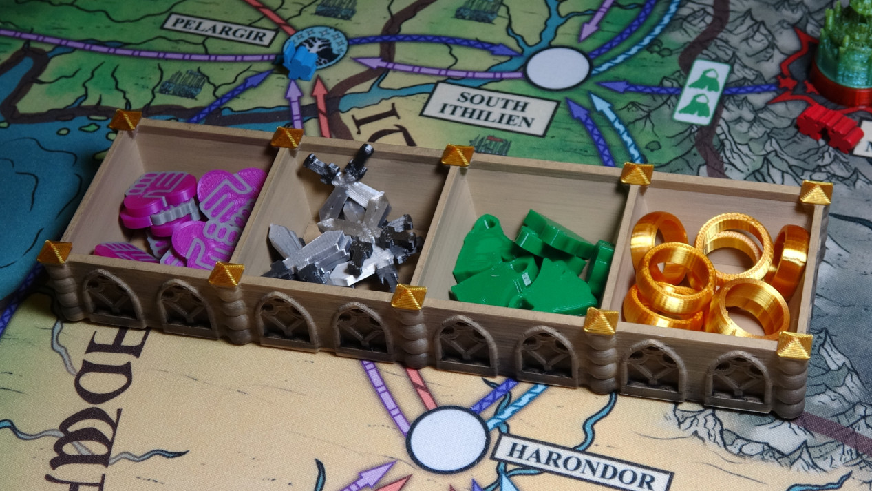 Tokens and tray