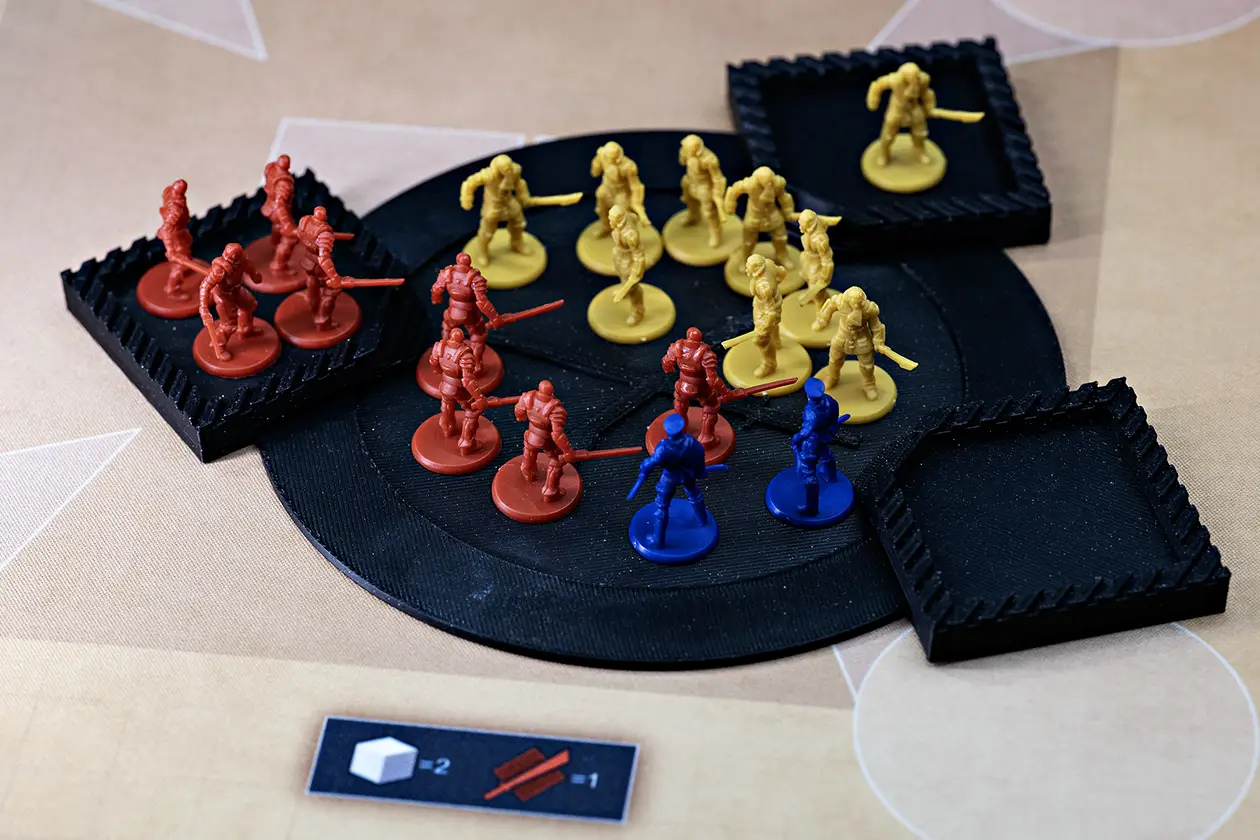 Sending troops to Barracks and then into the Conflict