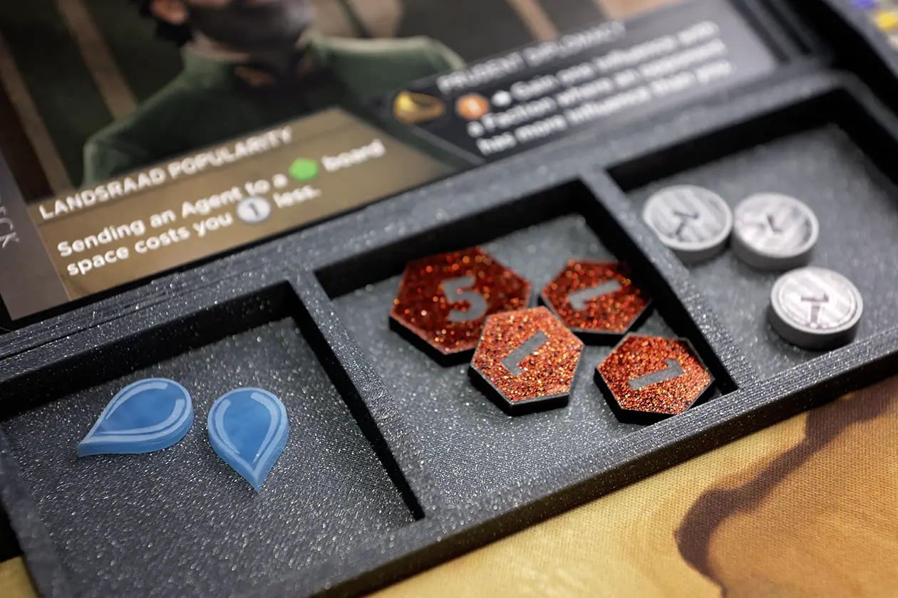 Player Station - Resource Tray