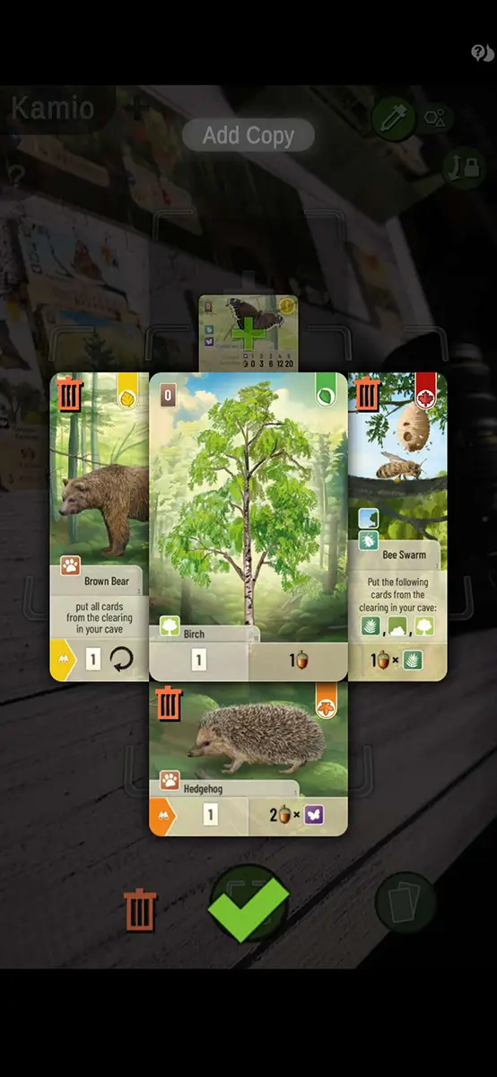 Forest Shuffle Smart Counter - Confirming your tree