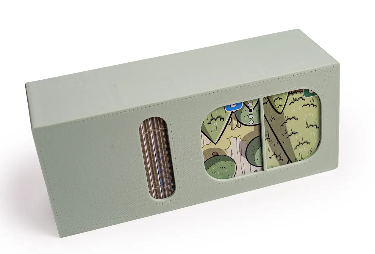 Bottom of Solstis Insert with tile cutout holes