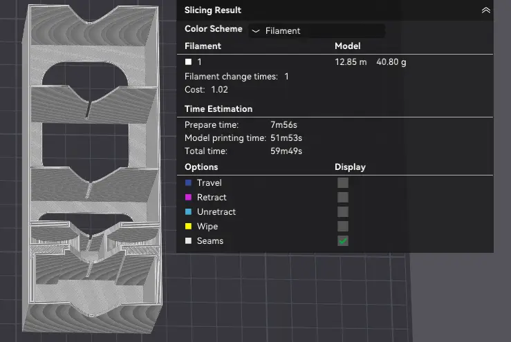Laualo Insert in slicer
