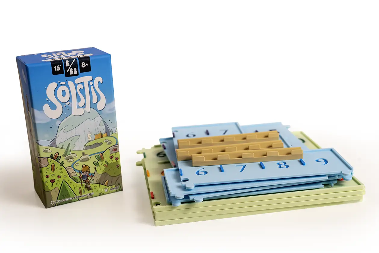 Player Boards stack next to box