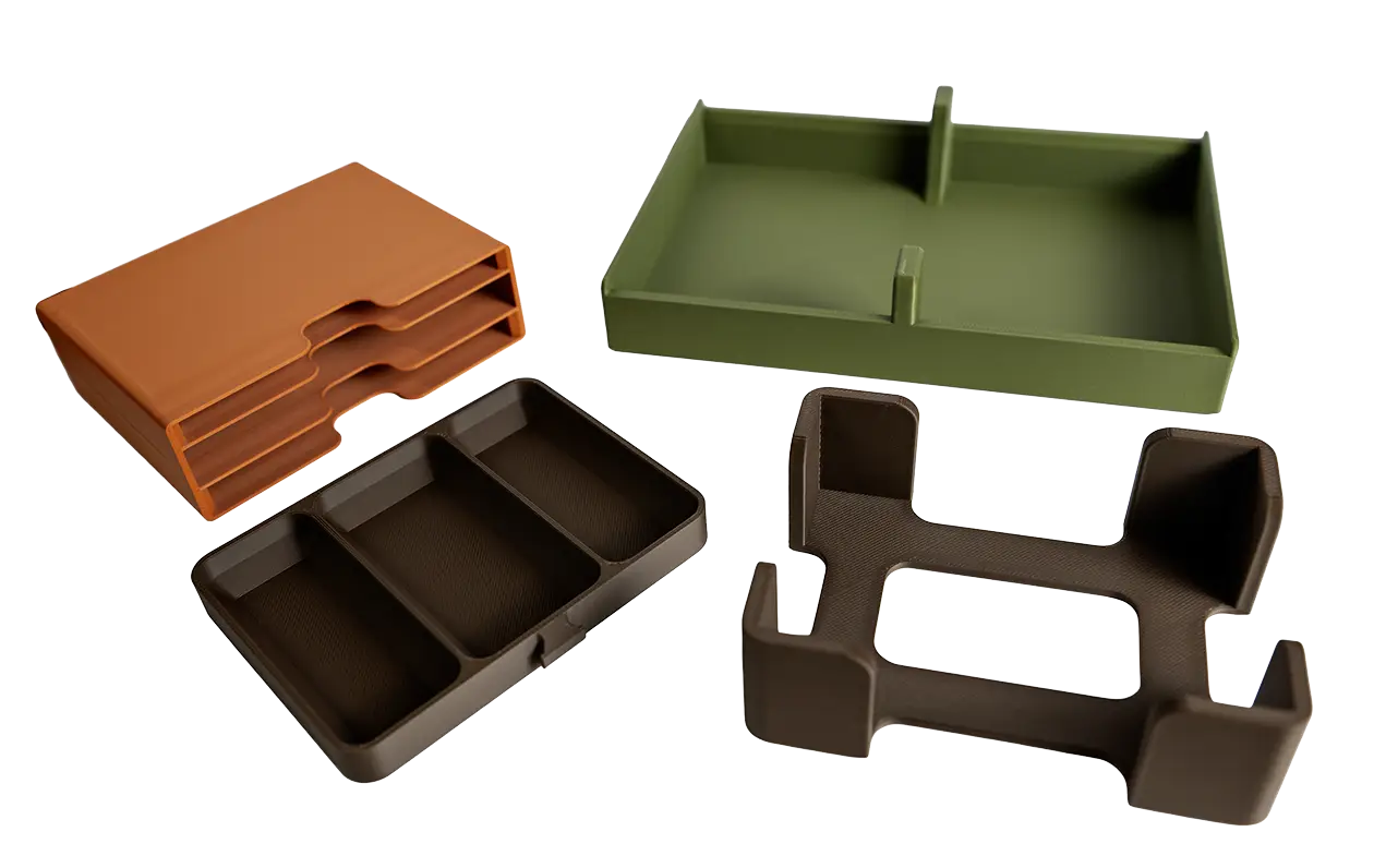 The Fox in the Forest Deluxe Insert - Pieces Outside box