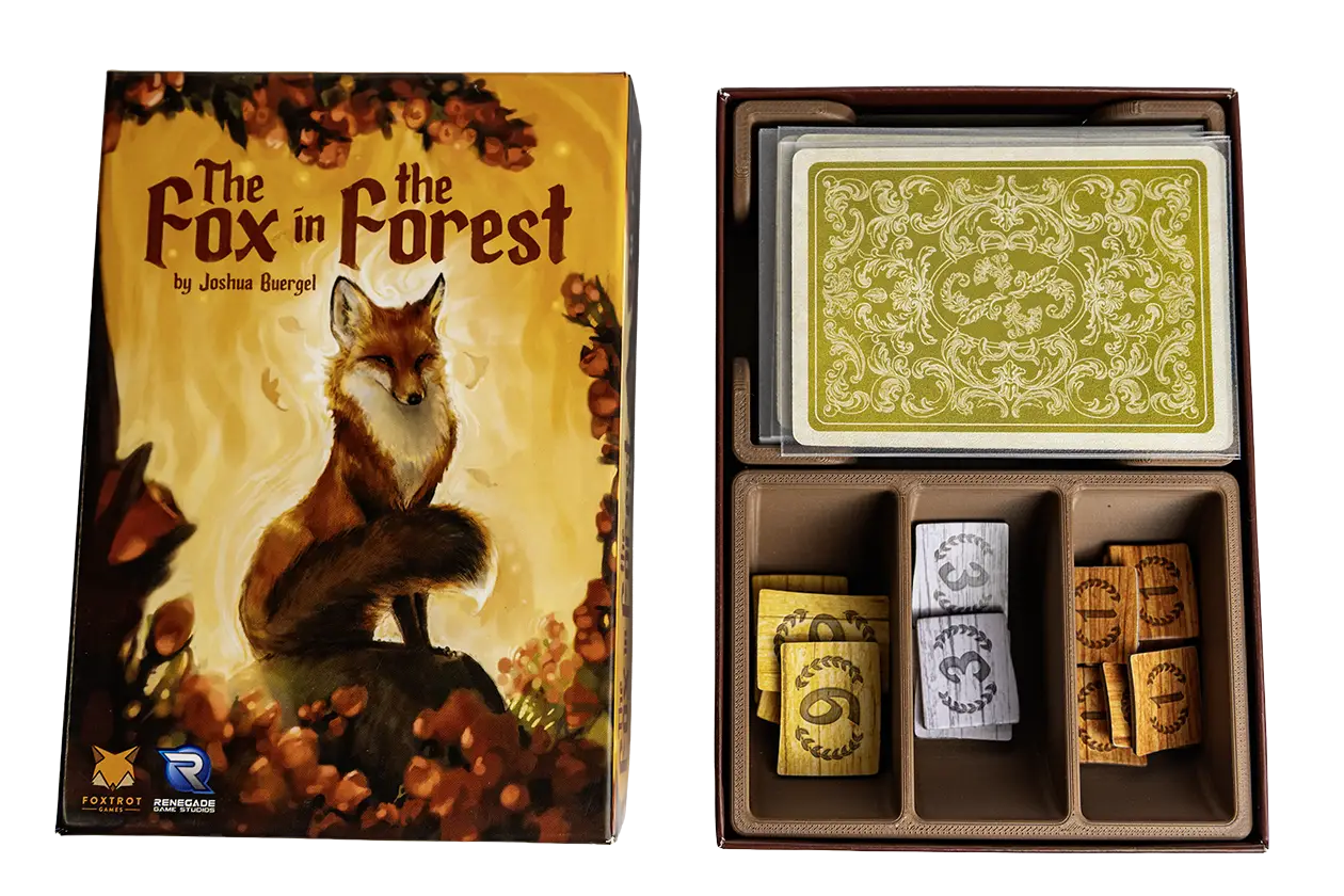 The Fox in the Forest insert for Retail edition