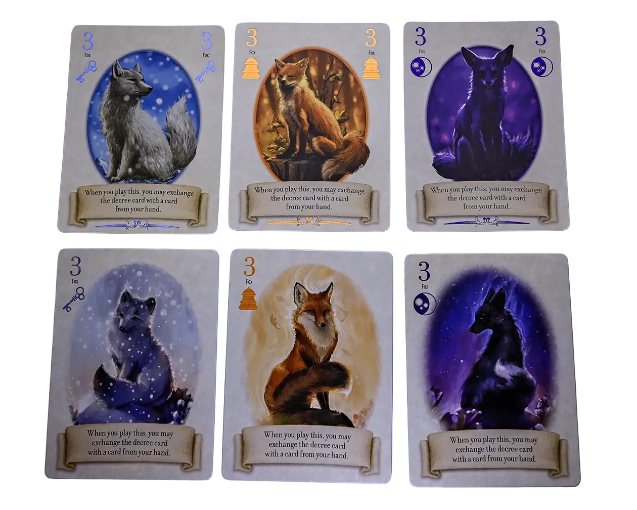 3 - Fox cards comparison