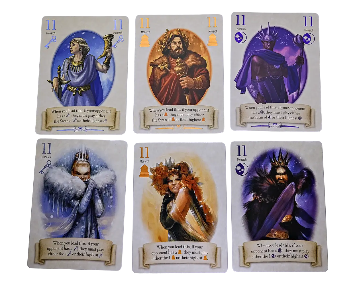 11 - Monarch cards comparison