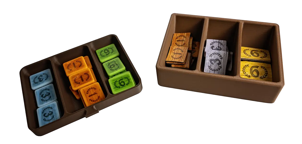 Fox in the Forest Insert token holder for both Deluxe and Retail