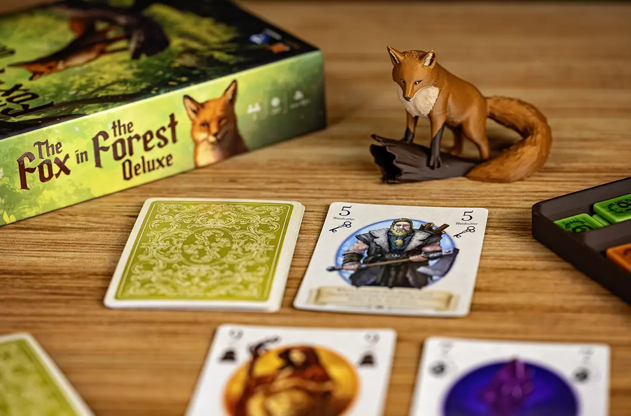 A game of Fox in the Forest