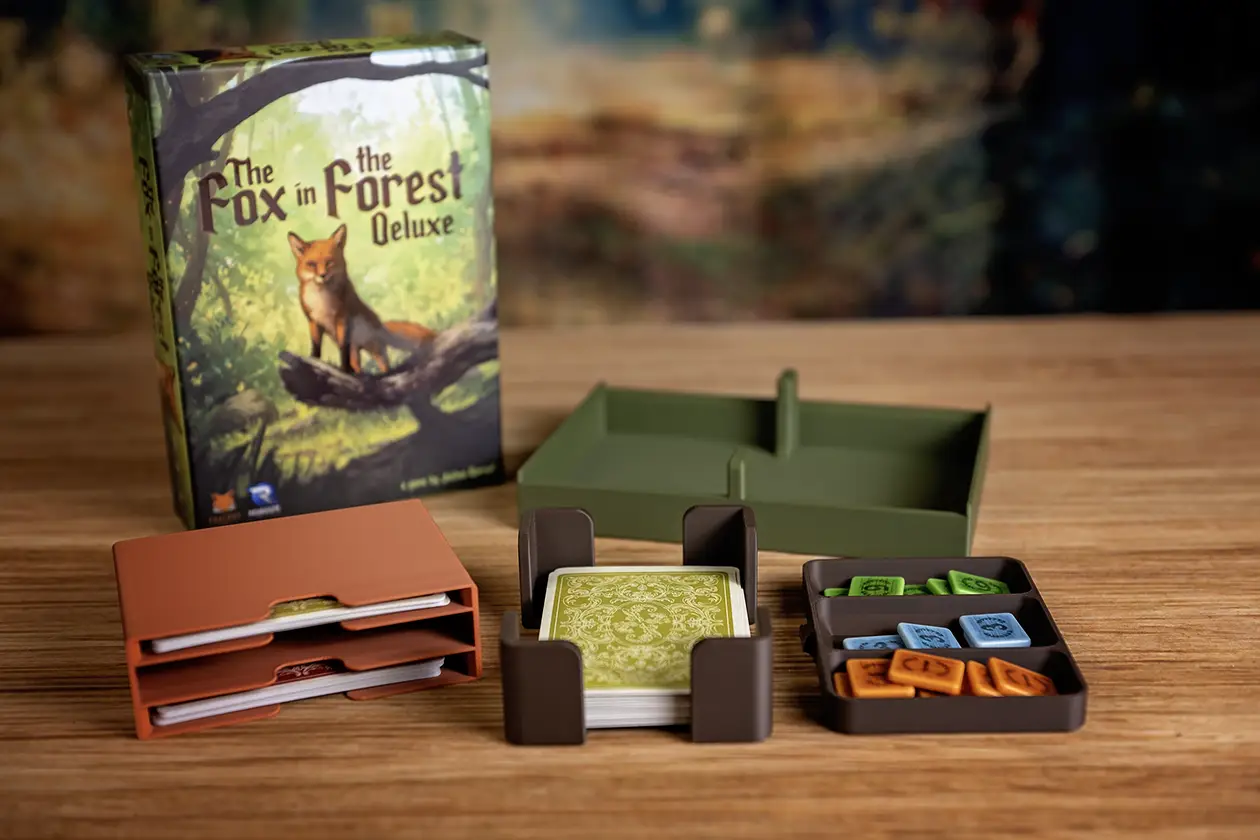 The Fox in the Forest insert for Deluxe edition
