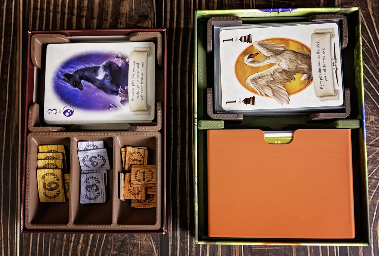 The Fox in the Forest Insert comparison